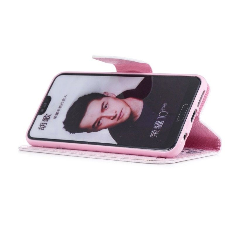 Leren Hoesje Honor 10 Nerdgiraf