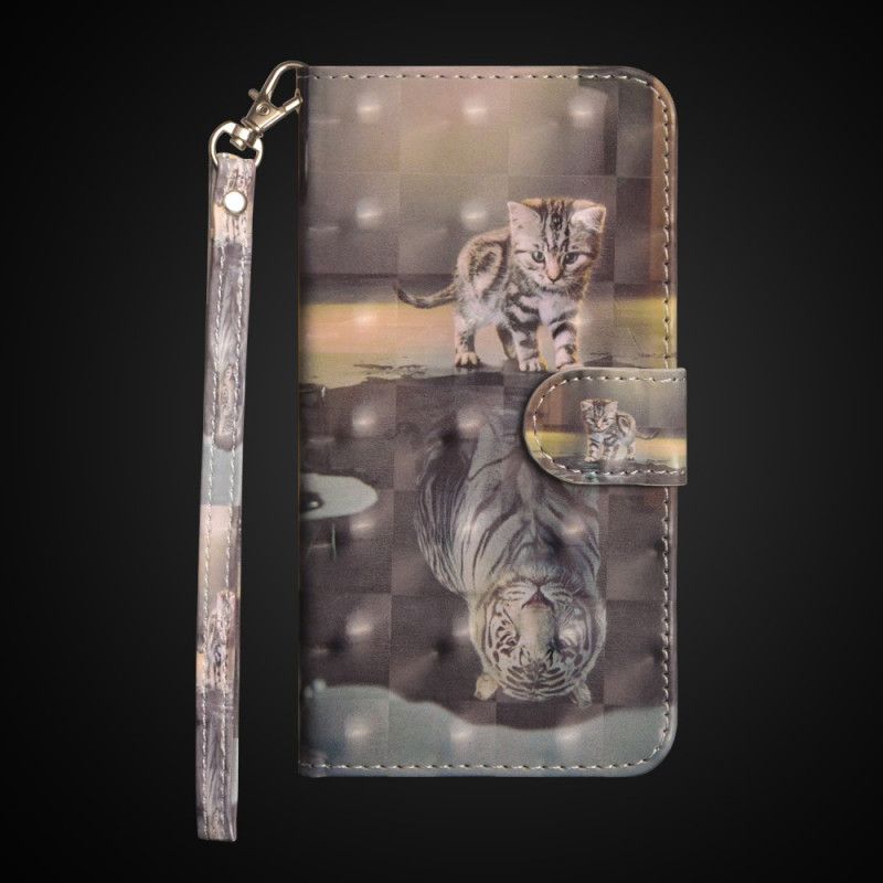 Leren Hoesje voor Honor 10 Ernest De Tijger