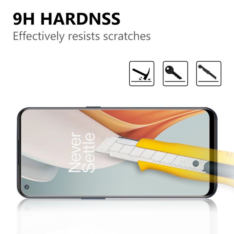 Boogrand (0.2 Mm) Gehard Glasbescherming Voor Het OnePlus Nord N100 Scherm