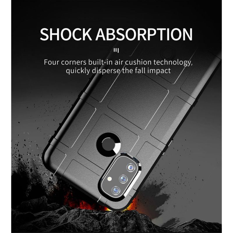 Hoesje OnePlus Nord N100 Grijs Zwart Robuust Schild