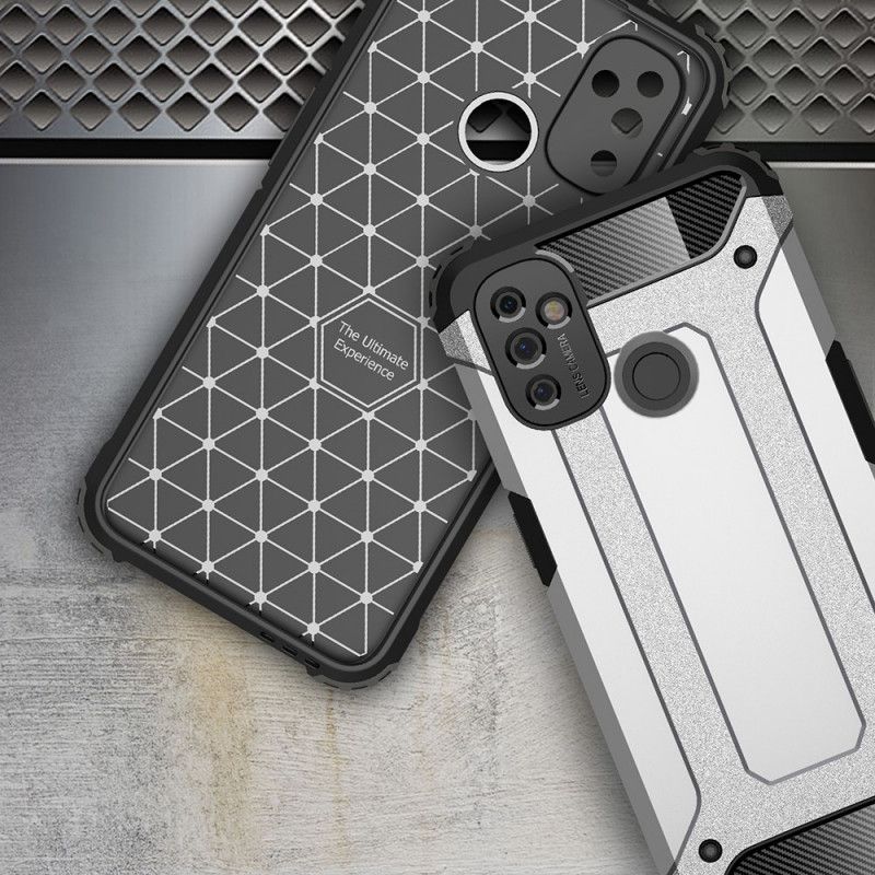 Hoesje OnePlus Nord N100 Rood Zwart Overlevende