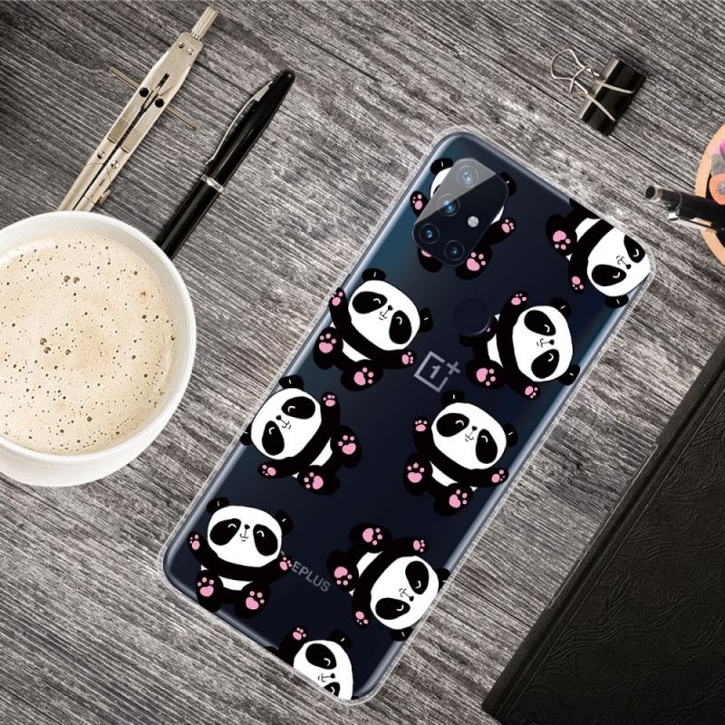 Hoesje voor OnePlus Nord N100 Leuke Panda'S