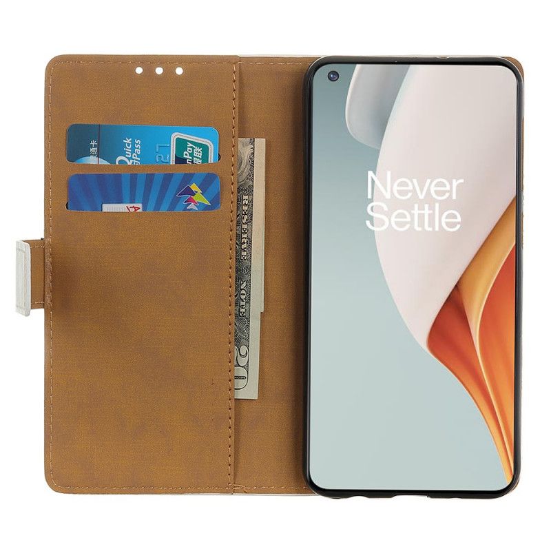 Leren Hoesje OnePlus Nord N100 Lieveheersbeestjes