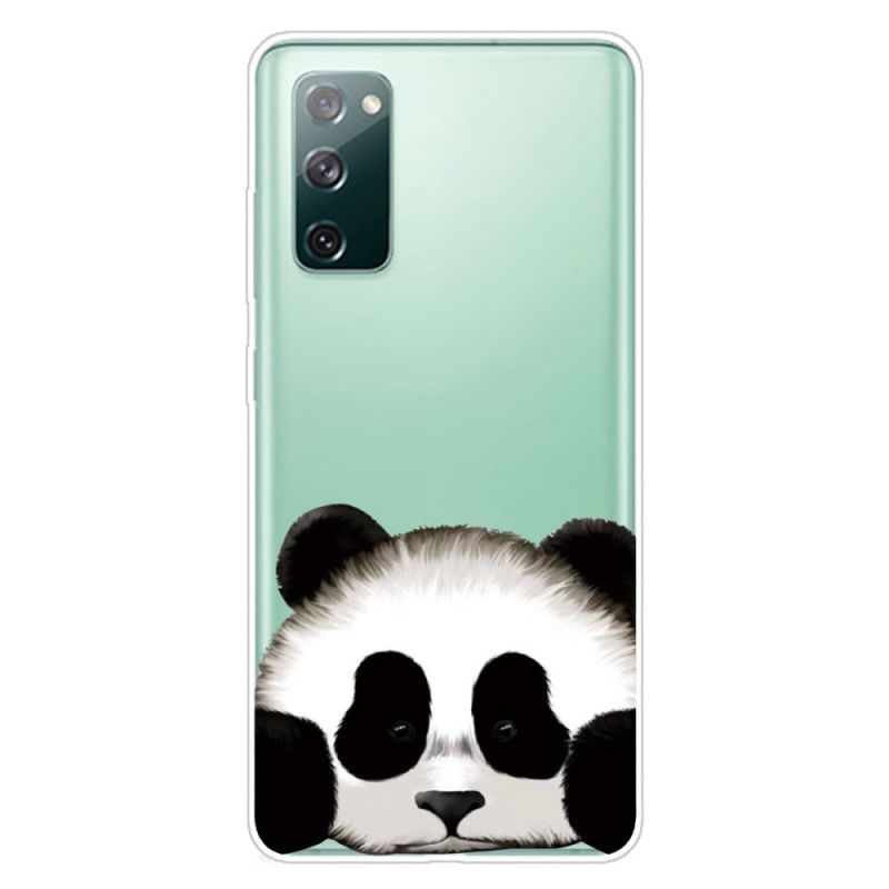 Cover Hoesje Samsung Galaxy S20 FE Telefoonhoesje Transparante Panda