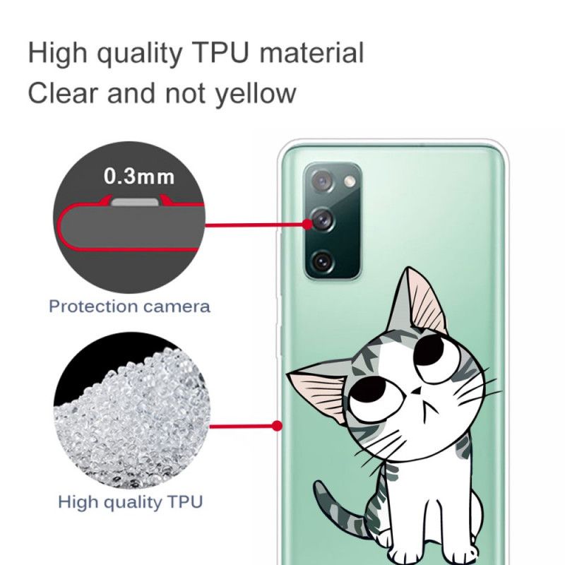 Hoesje Samsung Galaxy S20 FE Charmante Kat
