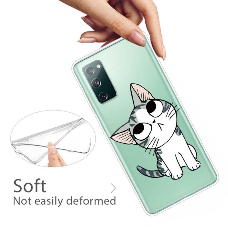 Hoesje Samsung Galaxy S20 FE Charmante Kat