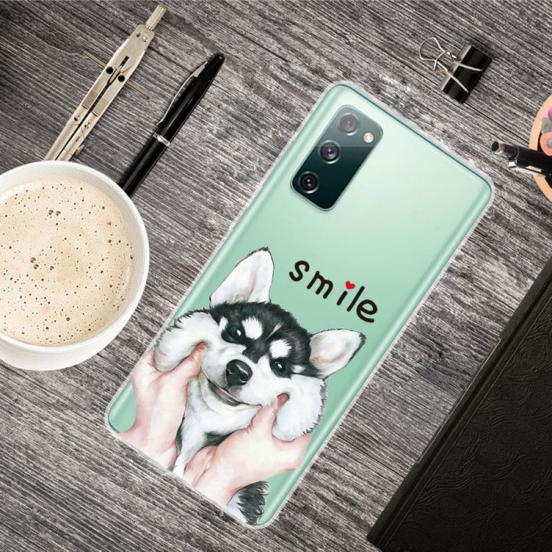 Hoesje Samsung Galaxy S20 FE Glimlach Hond