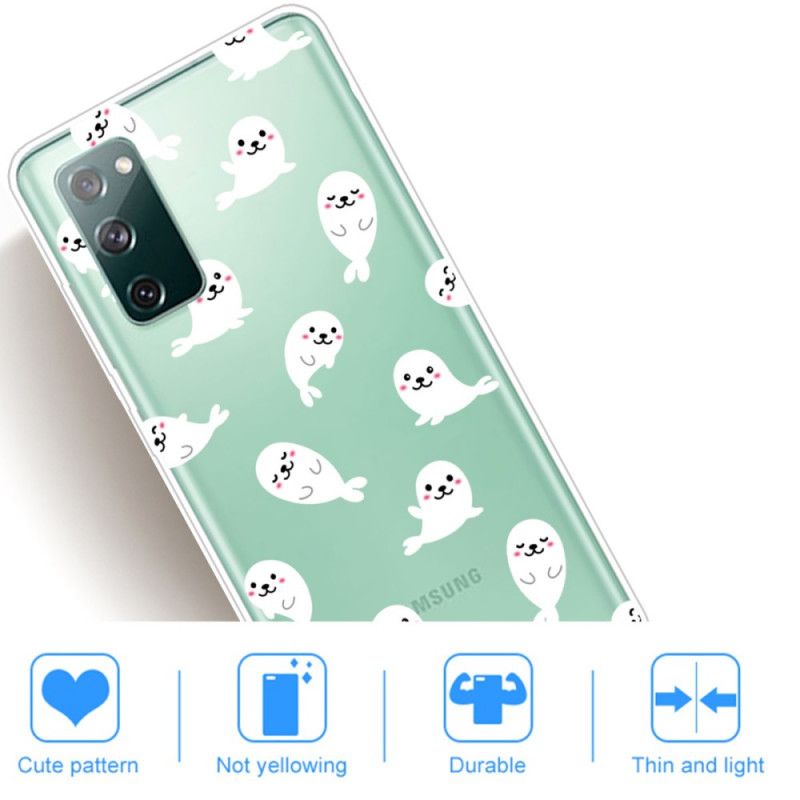 Hoesje Samsung Galaxy S20 FE Telefoonhoesje Topzeeleeuwen