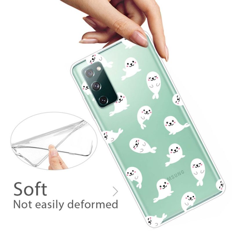 Hoesje Samsung Galaxy S20 FE Telefoonhoesje Topzeeleeuwen