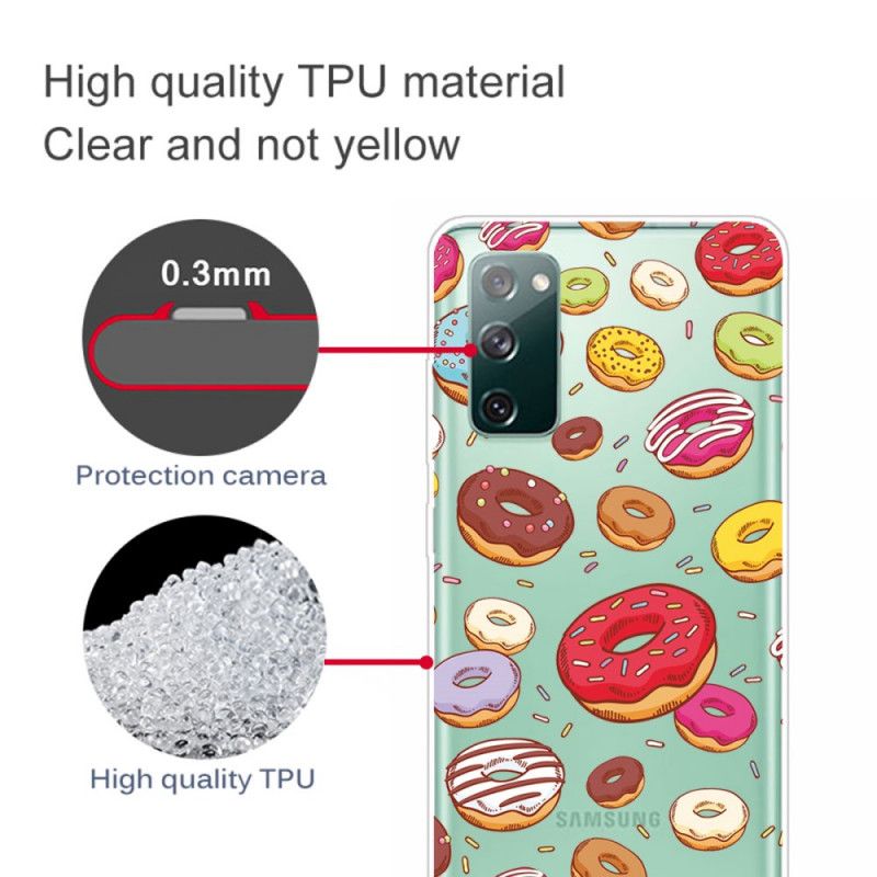 Hoesje voor Samsung Galaxy S20 FE Hou Van Donuts
