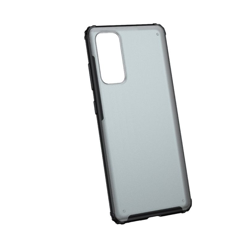 Hoesje voor Samsung Galaxy S20 FE Rood Zwart Pantserserie