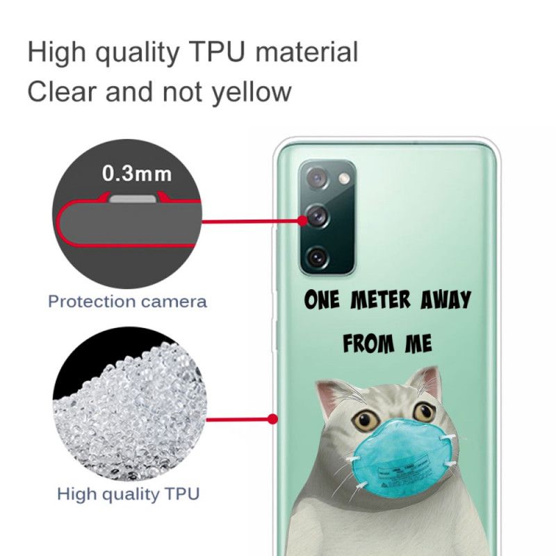 Hoesje voor Samsung Galaxy S20 FE Vergeet Je Masker Niet