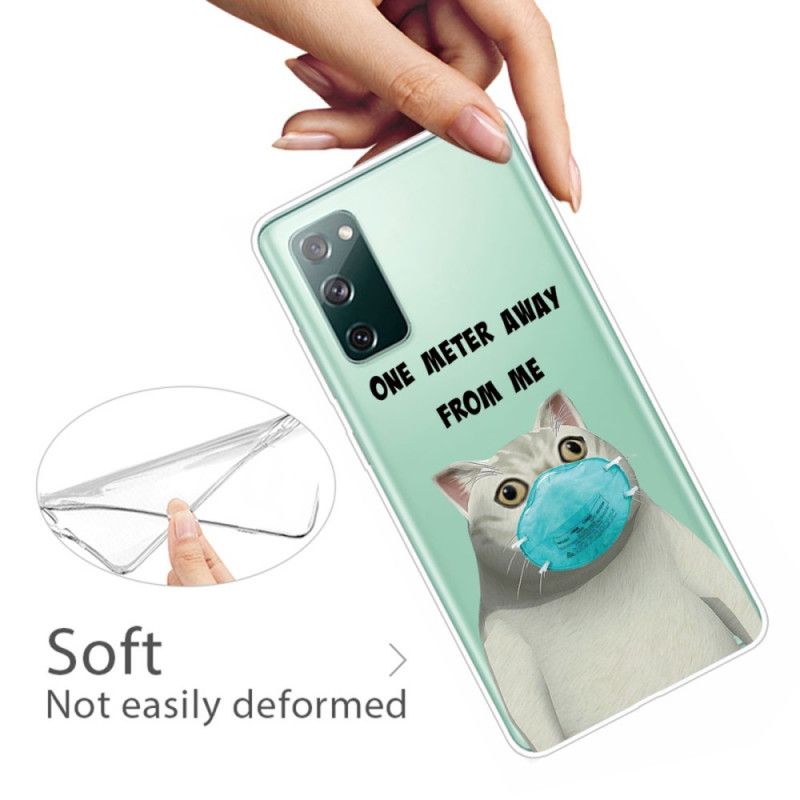 Hoesje voor Samsung Galaxy S20 FE Vergeet Je Masker Niet