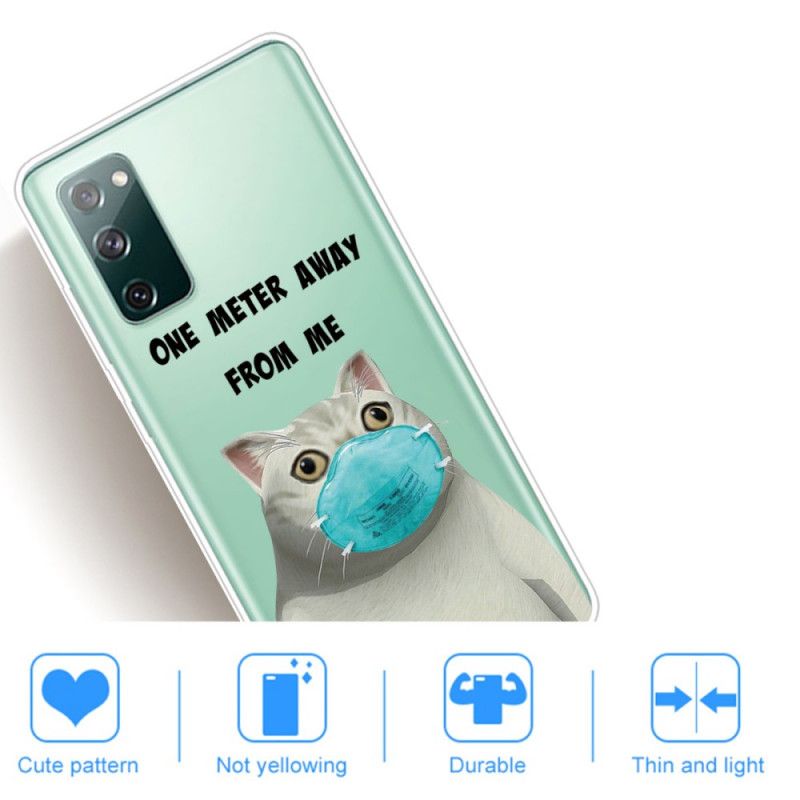 Hoesje voor Samsung Galaxy S20 FE Vergeet Je Masker Niet