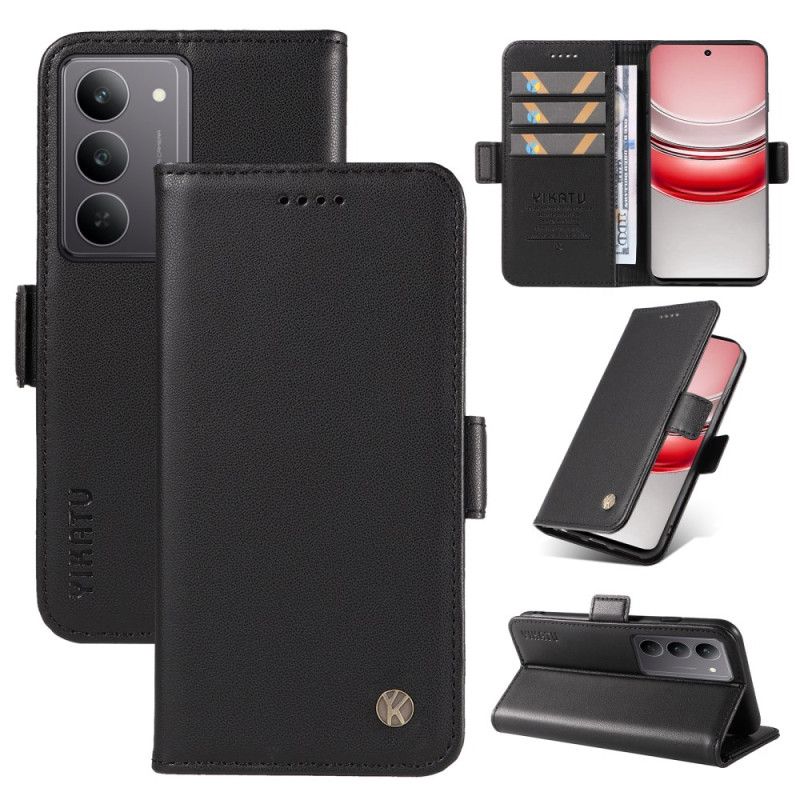 Flip Case Leren Realme C71 Ykatu