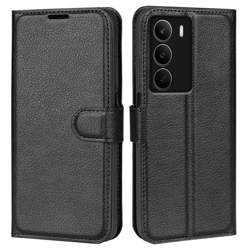 Folio-hoesje Realme C71 Telefoonhoesje Klassiek Imitatieleer