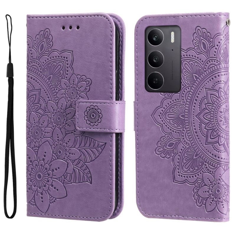 Folio-hoesje Realme C71 Telefoonhoesje Mandala-afdruk