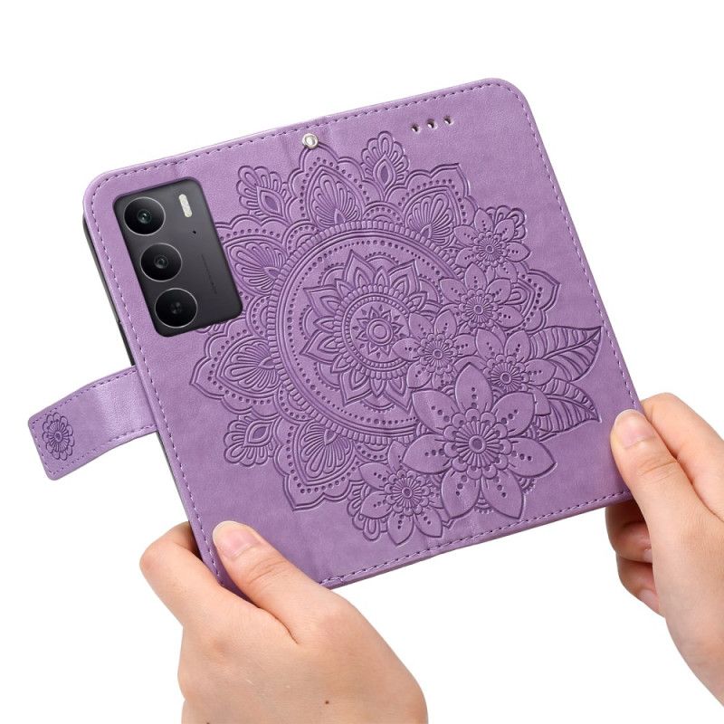 Folio-hoesje Realme C71 Telefoonhoesje Mandala-afdruk