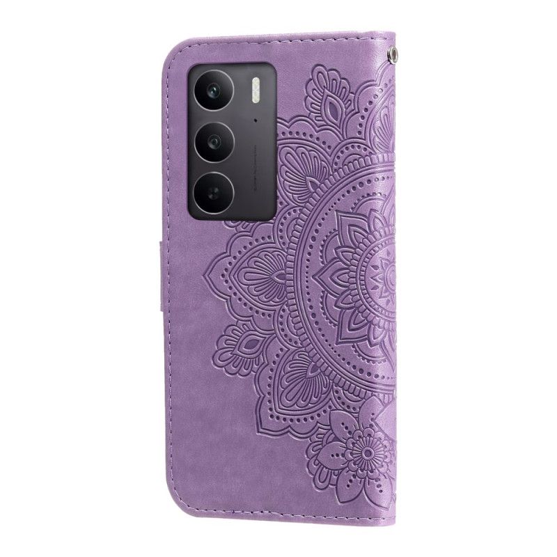 Folio-hoesje Realme C71 Telefoonhoesje Mandala-afdruk