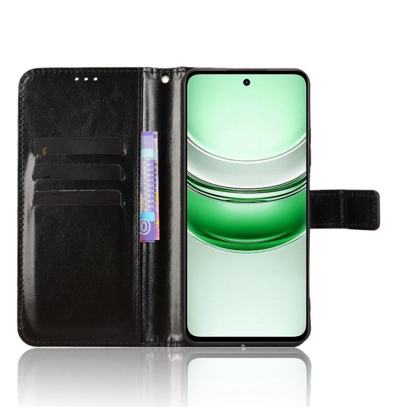 Folio-hoesje Realme C71 Telefoonhoesje Opvallend Imitatieleer