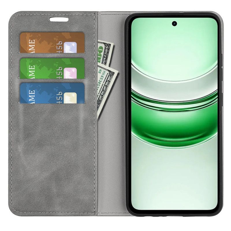 Folio-hoesje Realme C71 Telefoonhoesje Stijlgrijs