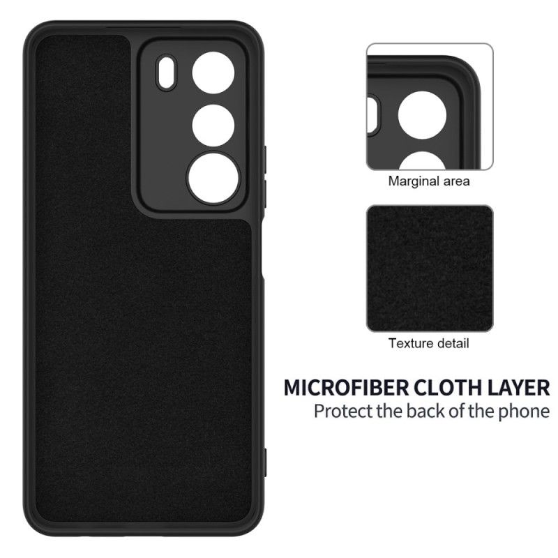 Hoesje Realme C71 Vloeibare Siliconen Band