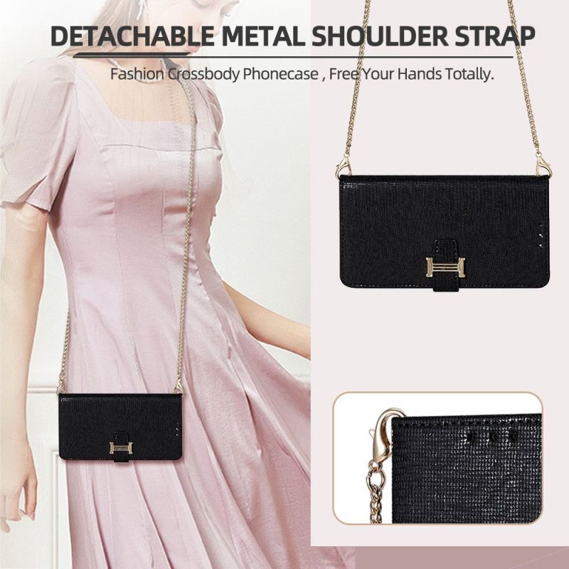 Leren Hoesje Voor Realme C71 Crossbody-portemonnee