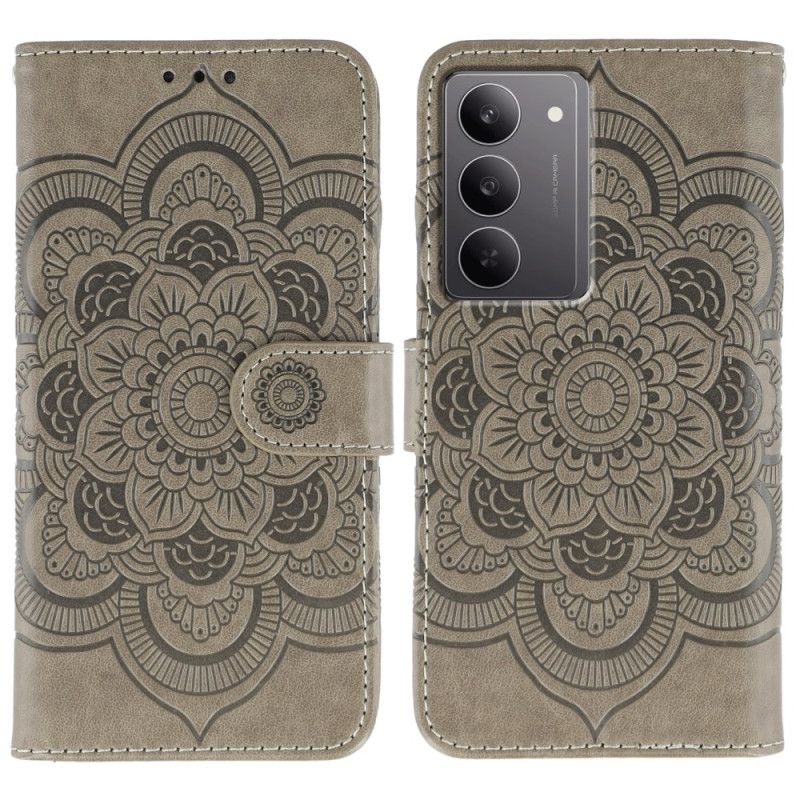 Leren Hoesje Voor Realme C71 Mandala-patroon