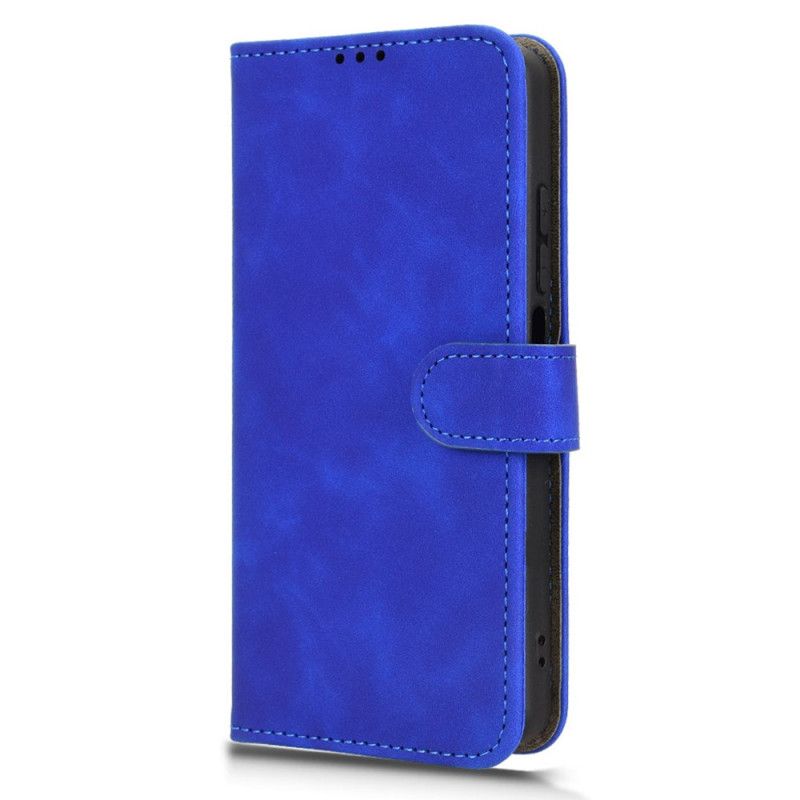 Leren Hoesje Voor Realme C71 Suède-effect