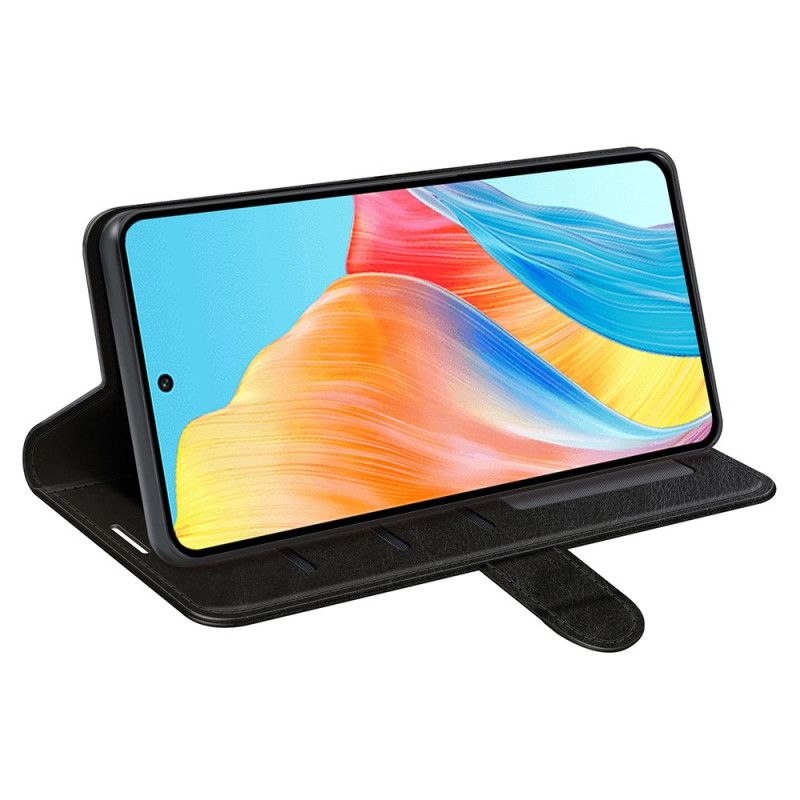 Folio-hoesje Oppo A98 5g Telefoonhoesje Vintage Kunstleer