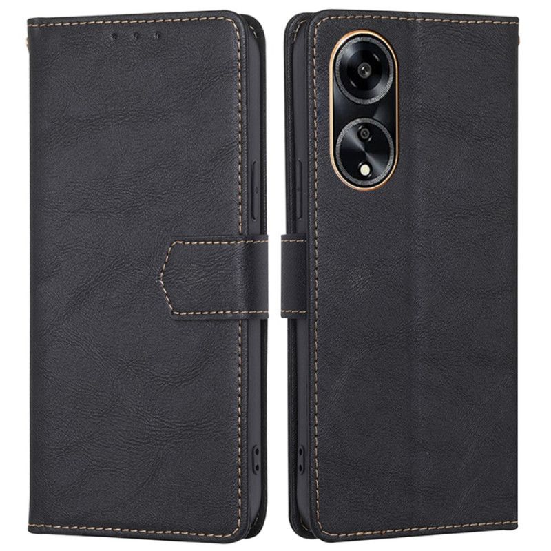 Leren Hoesje Oppo A98 5g Rfid-functie Bescherming Hoesje