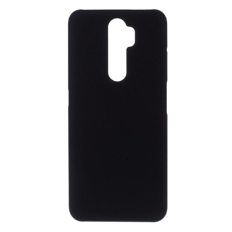 Cover Hoesje Oppo A9 2020 Wit Zwart Telefoonhoesje Glanzend Rubber