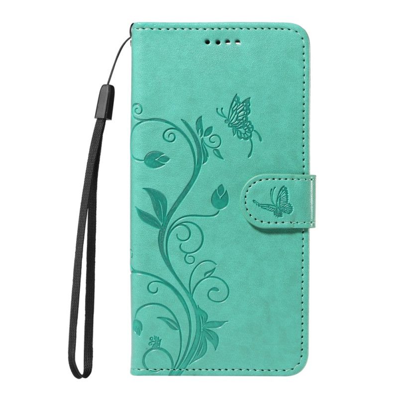 Flip Case Leren Xiaomi 15 Ultra Bloemenpatroon