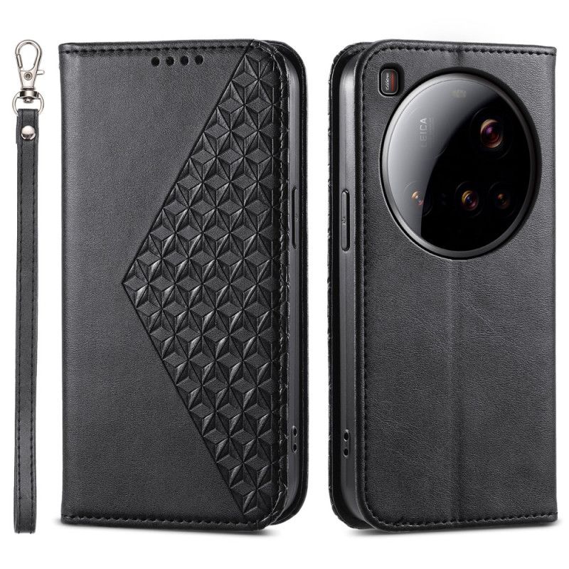 Folio-hoesje Voor Xiaomi 15 Ultra Portemonnee Met Riem