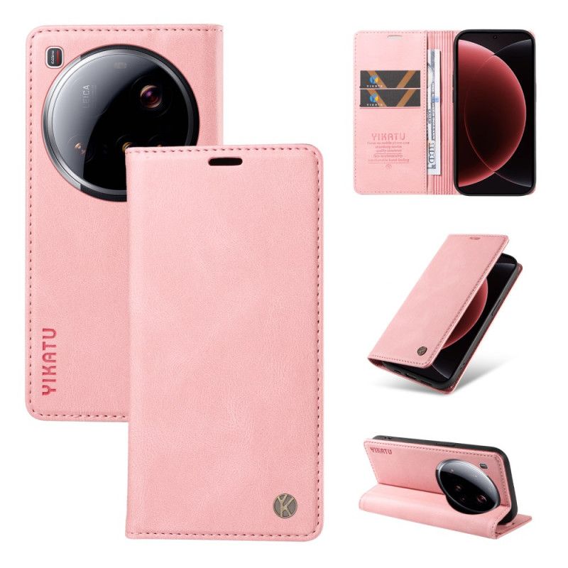 Folio-hoesje Voor Xiaomi 15 Ultra Vintage Stijl Ykatu