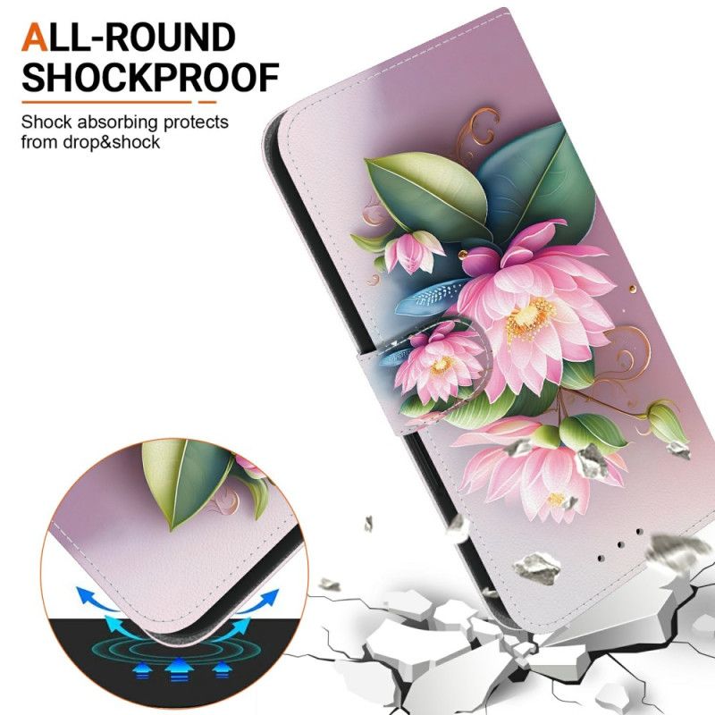 Folio-hoesje Xiaomi 15 Ultra Telefoonhoesje Lotus