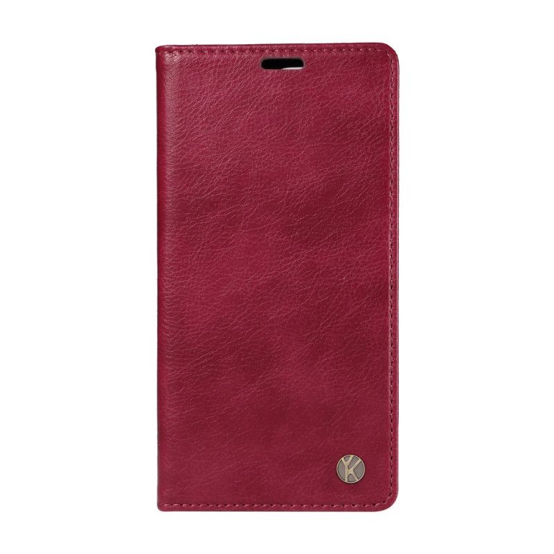 Folio-hoesje Xiaomi 15 Ultra Yikatu Lychee Imitatieleer Leer