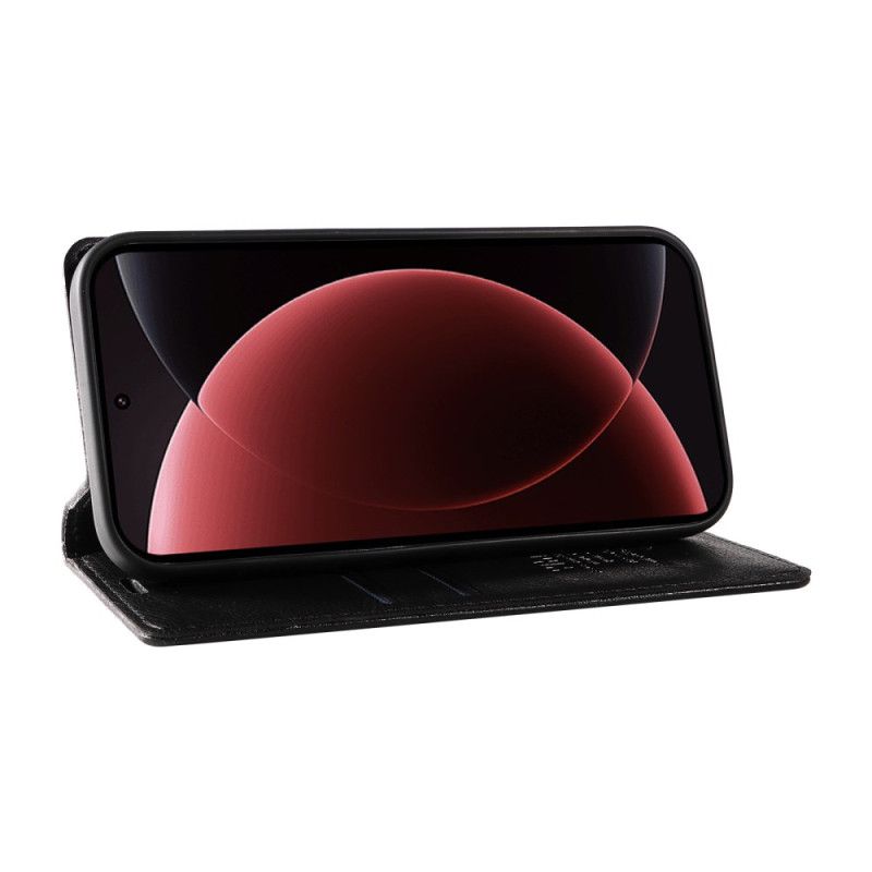 Folio-hoesje Xiaomi 15 Ultra Yikatu Lychee Imitatieleer Leer