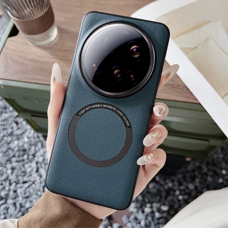 Hoesje Xiaomi 15 Ultra Compatibel Met Magsafe Leerlook