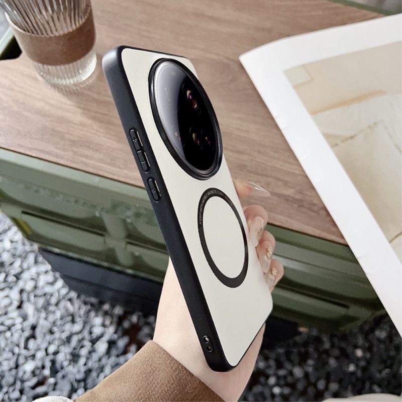 Hoesje Xiaomi 15 Ultra Compatibel Met Magsafe Leerlook