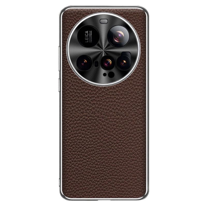 Hoesje Xiaomi 15 Ultra Echt Leer Bescherming Hoesje