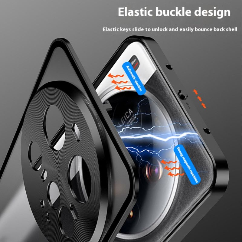 Hoesje Xiaomi 15 Ultra Pop-up Vergrendelingsmechanisme Bescherming Hoesje