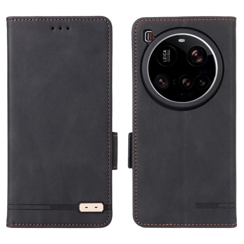 Leren Hoesje Voor Xiaomi 15 Ultra Retro Design