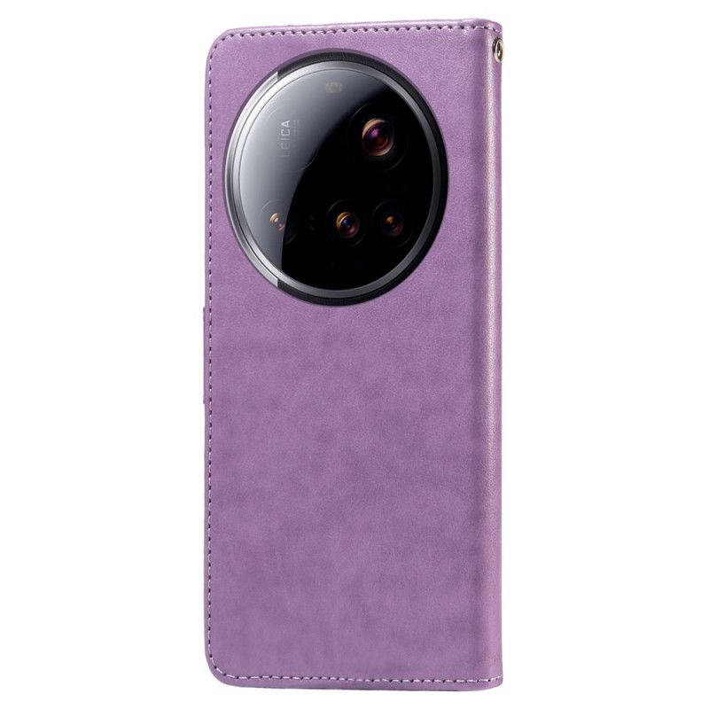 Leren Hoesje Xiaomi 15 Ultra Floralie Bescherming Hoesje