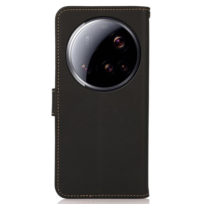 Leren Hoesje Xiaomi 15 Ultra Khazneh Klassiek Leer Bescherming Hoesje