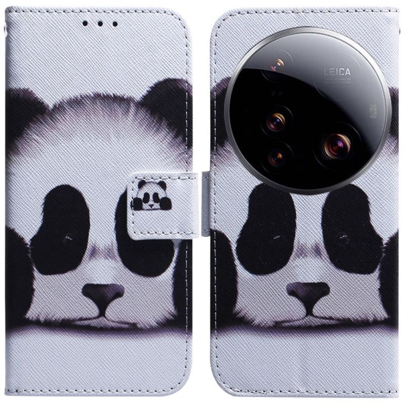 Leren Hoesje Xiaomi 15 Ultra Panda Bescherming Hoesje