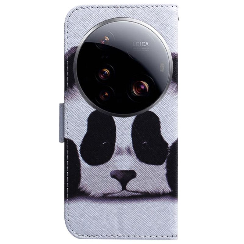 Leren Hoesje Xiaomi 15 Ultra Panda Bescherming Hoesje