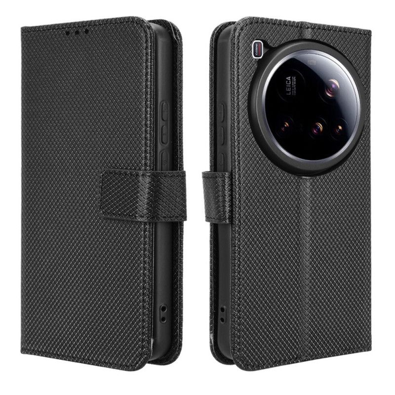 Leren Hoesje Xiaomi 15 Ultra Stiksels Van De Band