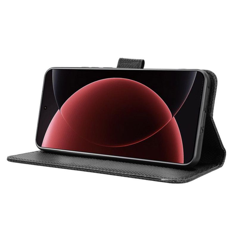 Leren Hoesje Xiaomi 15 Ultra Stiksels Van De Band