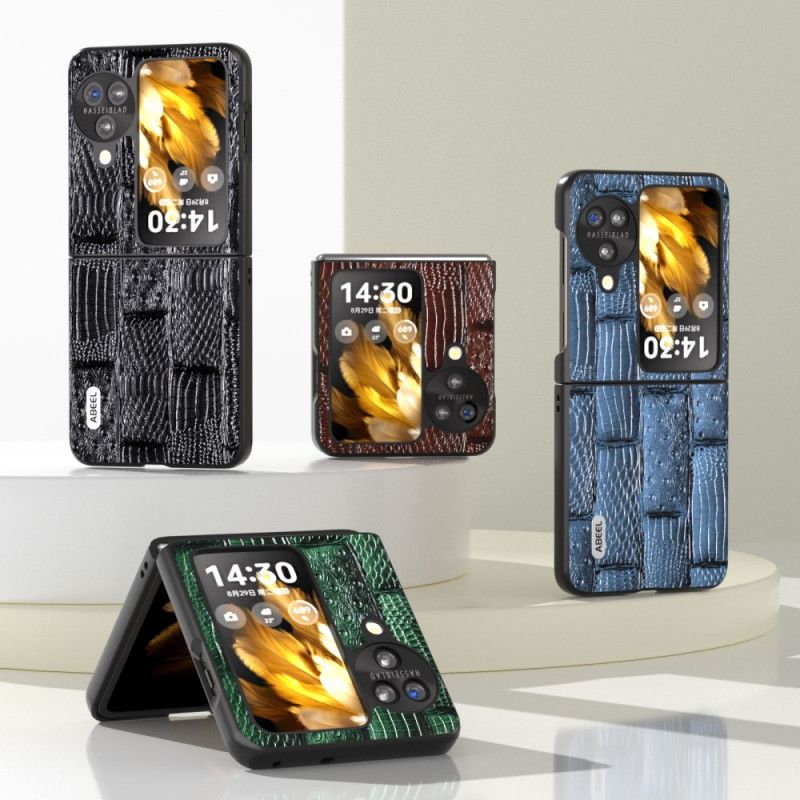 Cover Hoesje Oppo Find N3 Flip Telefoonhoesje Mahjong-textuur Abeel